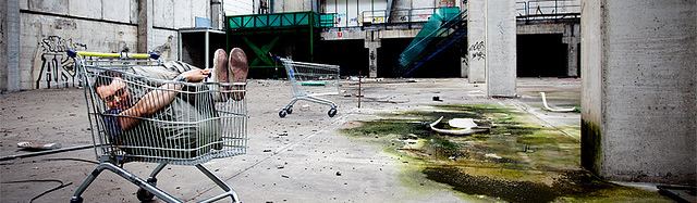 Recession. Waste from industry.